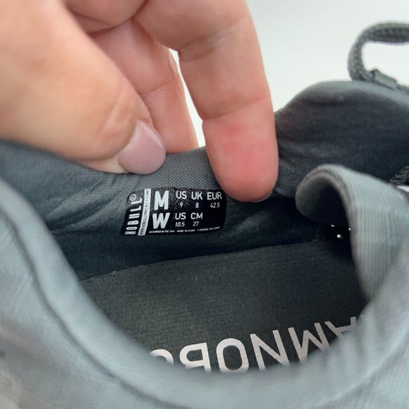 Nobull ALLDAY Ripstop Trainers Men's Size 9 Grey Workout Gym Shoes - Picture 11 of 14